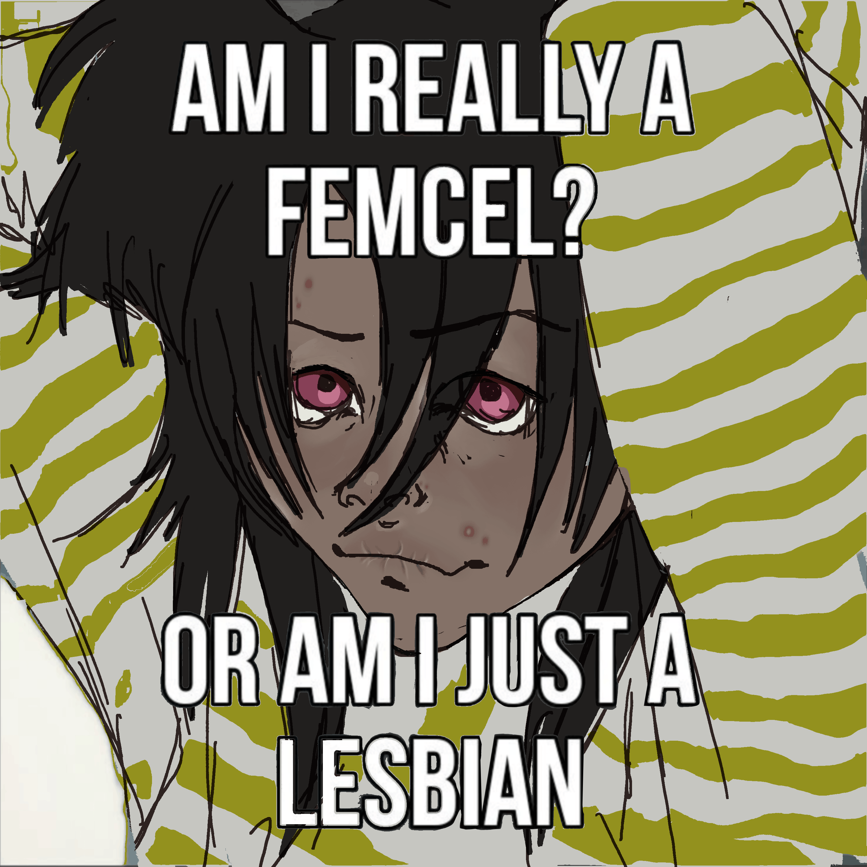 Hitomi 'AM I REALLY A FEMCEL? OR AM I JUST A LESBAIN?'