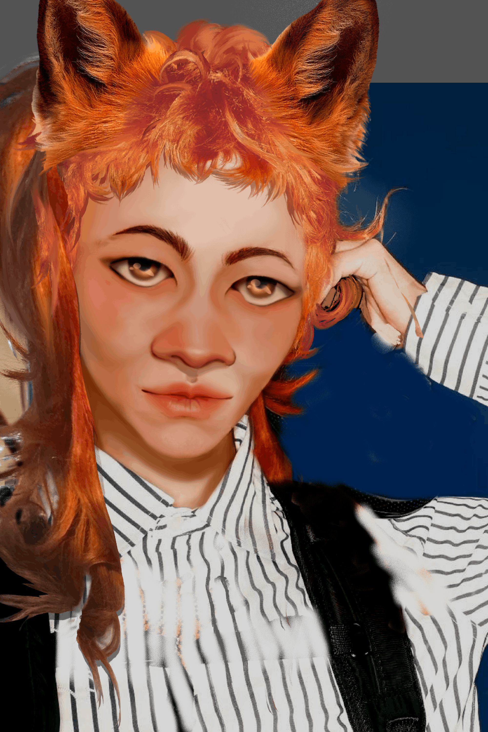 Kuzunoha Brevere color photobash