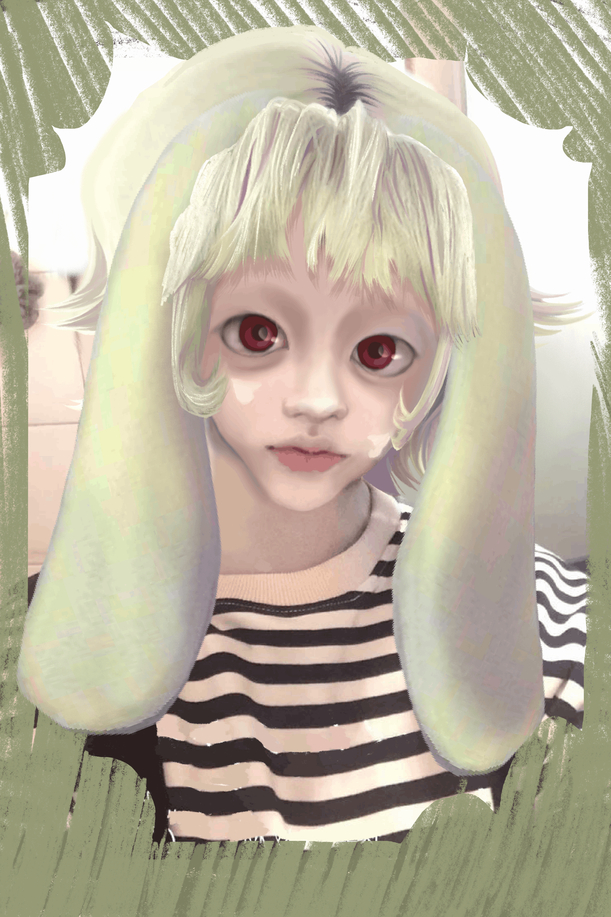 Kaguya Mochizuki color photobash